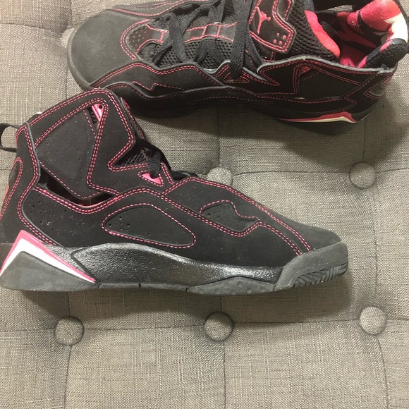 Pink and Black Air Jordans - Picture 6 of 6
